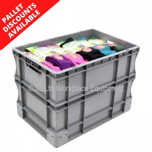 Heavy Duty Stacking Euro Box 60cm 90 Litre